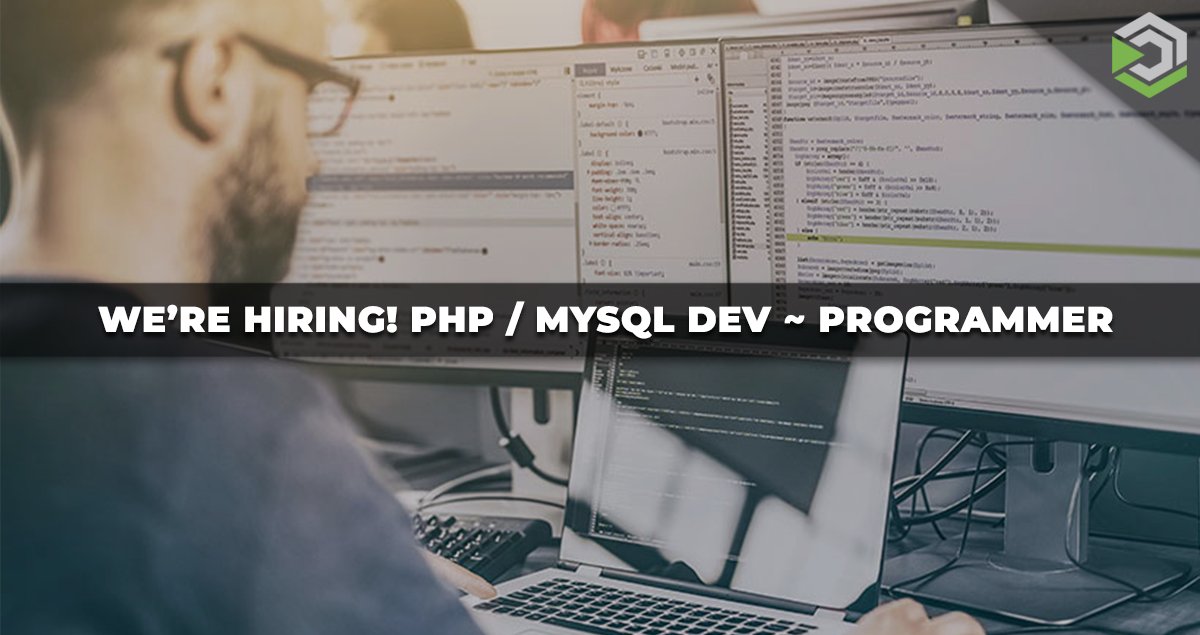 We’re Hiring! PHP / MySQL DevProgrammer